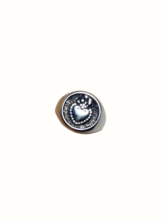 Anello CUORE FIAMMANTE