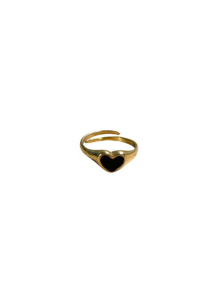 Anello BLACK HEART