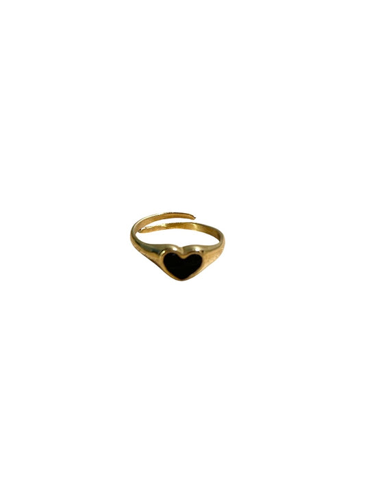 Anello BLACK HEART