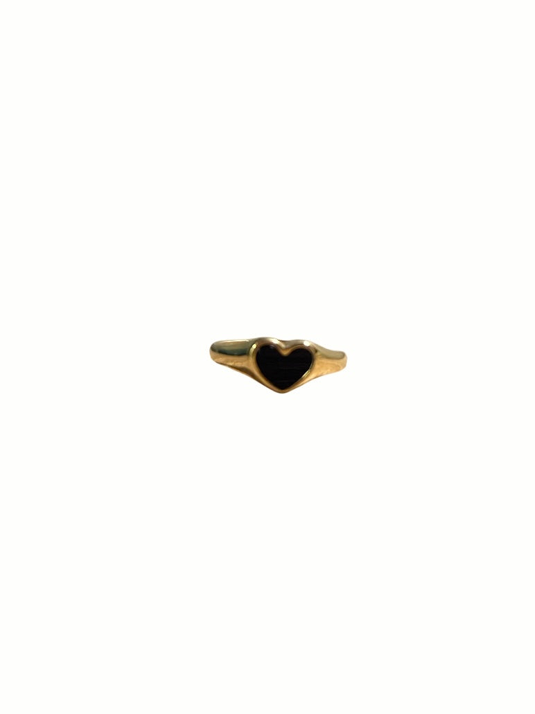 Anello BLACK HEART
