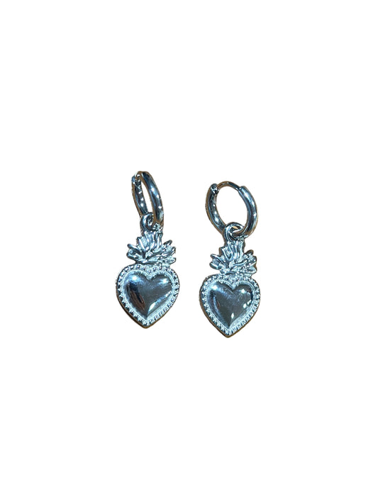 Orecchini CUORE SACRO pendenti