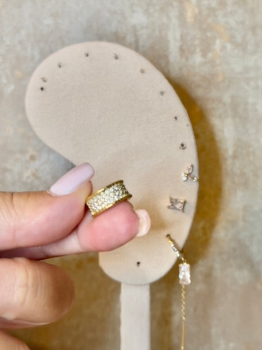 Ear cuff DIAMOND