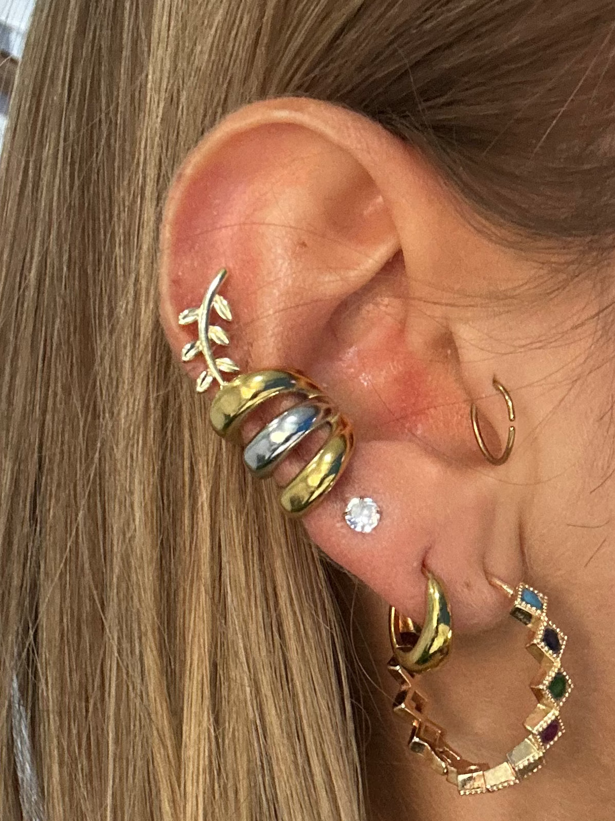Ear cuff DUAL