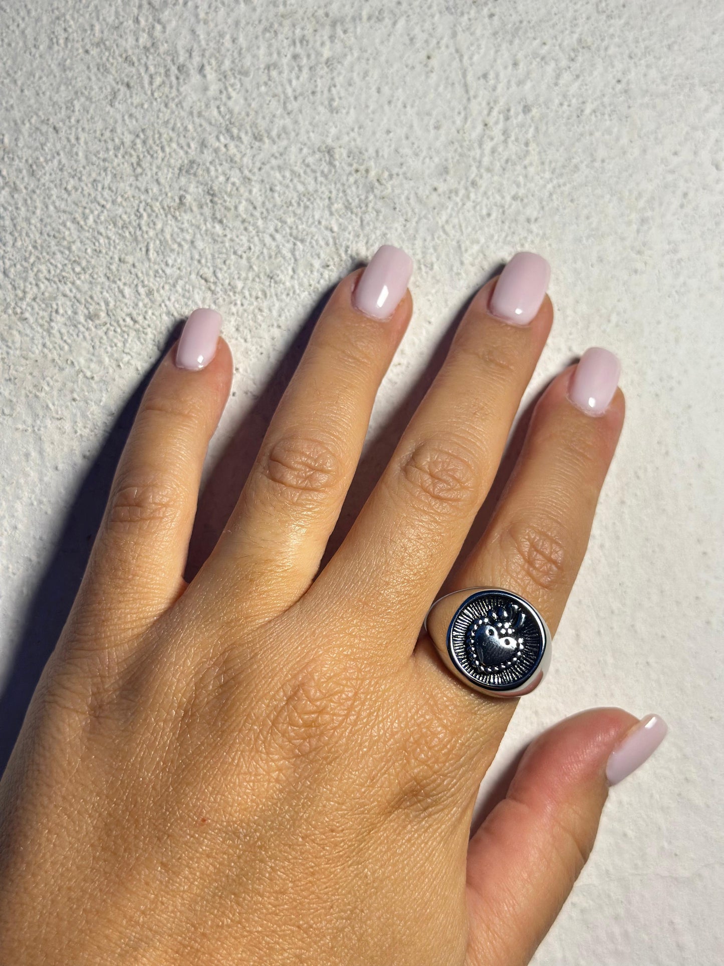 Anello CUORE FIAMMANTE