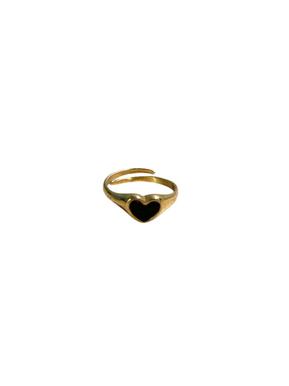 Anello BLACK HEART