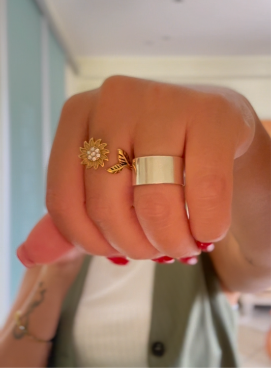 Anello GIRASOLE
