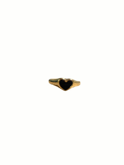 Anello BLACK HEART